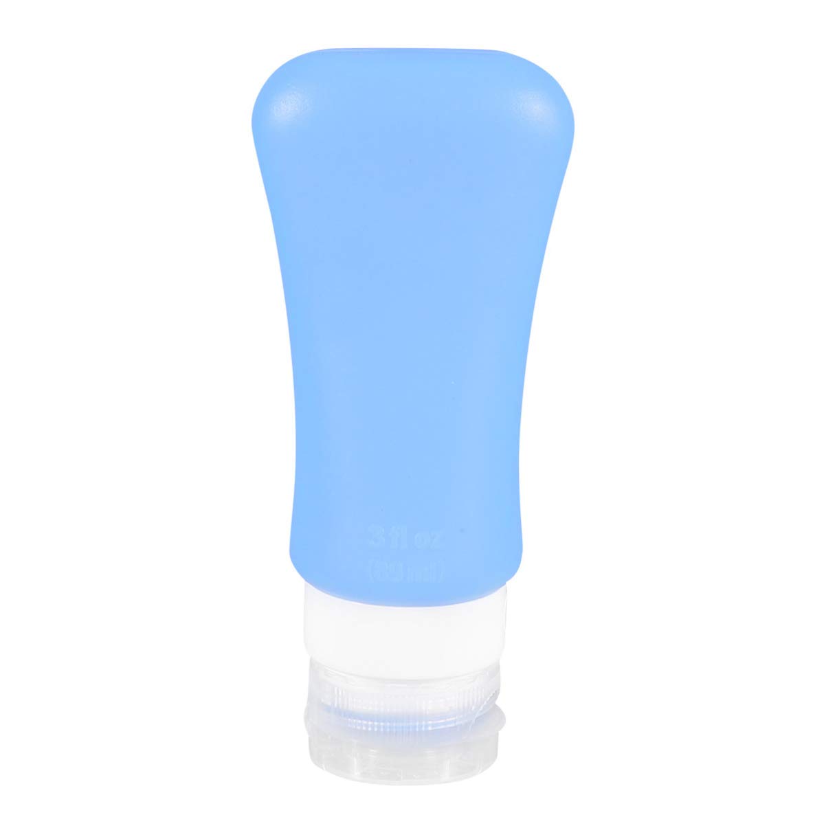 Healifty 2-Pack Empty Travel Bottles Set - Refillable Silicone Squeeze Bottles for Shampoo, Lotion & Shower Gel - Leak-Proof Mini Containers for Toiletries - Perfect for Air Travel, Gym & Vacation Essentials