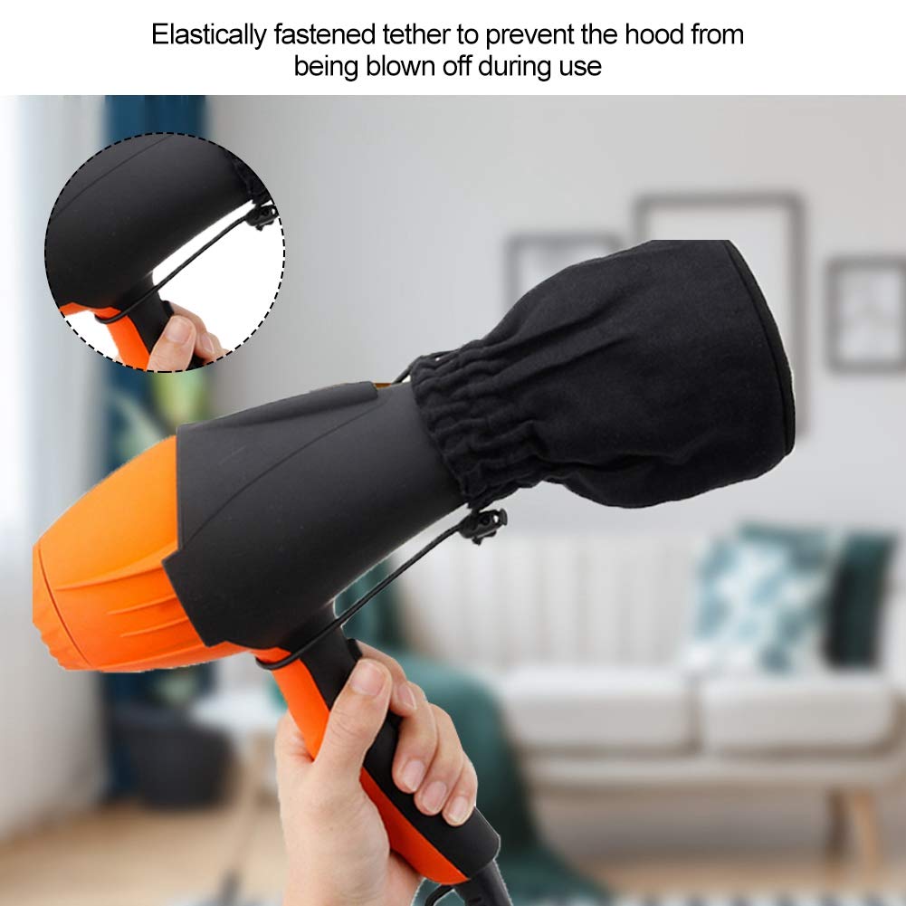 Professional Hair Dryer Diffuser with Hot Sock Cover - Universal Blow Dryer Attachment for Curly & Natural Hair Care - Salon Quality Hair Drying Accessory for Home & Travel Use
