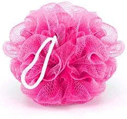 Natural Loofah Sponge for Bath & Shower | Exfoliating Body Scrubber for Women & Men | Pack of 4 Multicolor Bath Sponges | Perfect for Daily Skincare Routine & Spa-Like Experience at Home