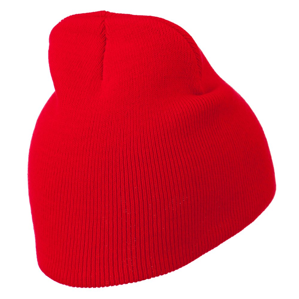 Texas Embroidered Short Beanie for Men & Women - Stylish Winter Hat with Custom Embroidery - Perfect for Outdoor Activities, Sports & Casual Wear - e4Hats.com
