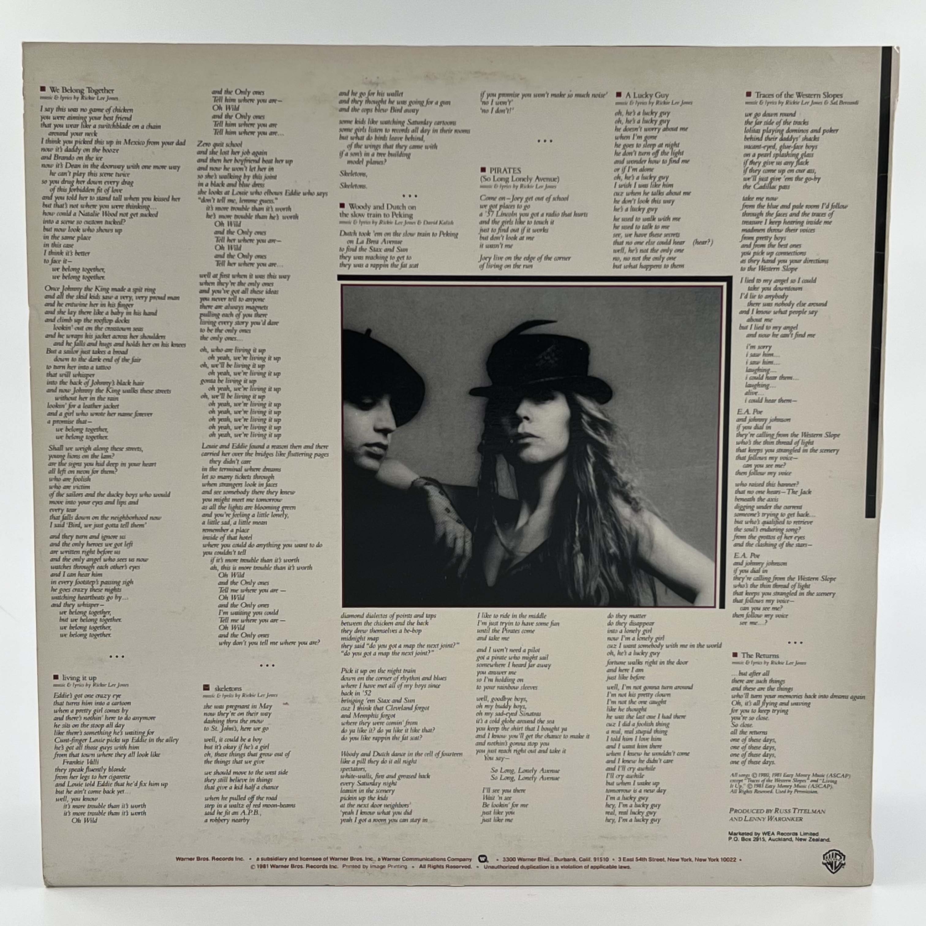Rickie Lee Jones Music Albums & Songs | Buy Vinyl, CDs & Digital Downloads Online – Perfect for Jazz & Folk Music Lovers