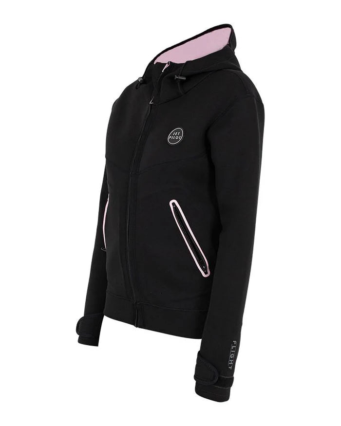 2MM Flight Ladies Tour Coat - Lightweight Waterproof Windbreaker for Women | Black | Perfect for Travel, Hiking & Outdoor Adventures