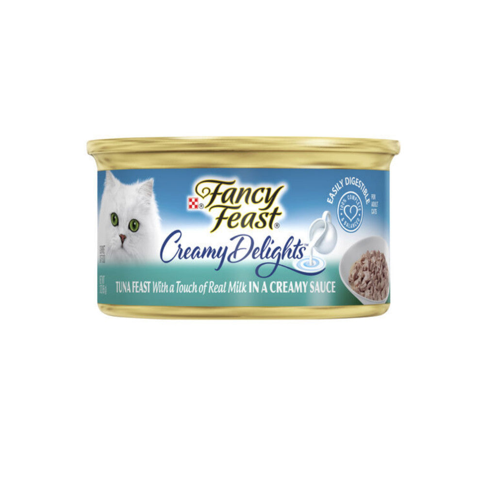 Fancy Feast Wet Cat Food Bundle - 24 Pack of 85g Chunky Classic Gravy Kitten Food with Creamy Chicken Liver & Chicken Recipe | High Protein, Nutritious & Healthy Wet Food for Kittens & Adult Cats | Perfect for Mealtime, Travel & Treats