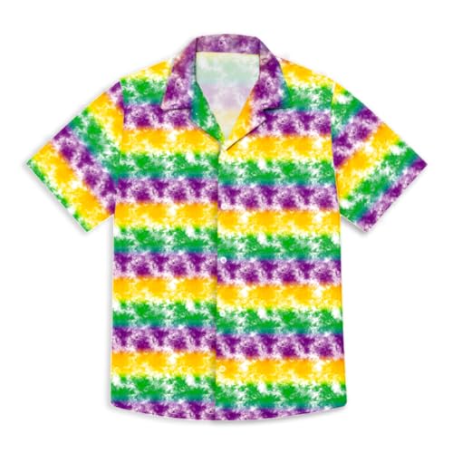 Mardi Gras Tie Dye