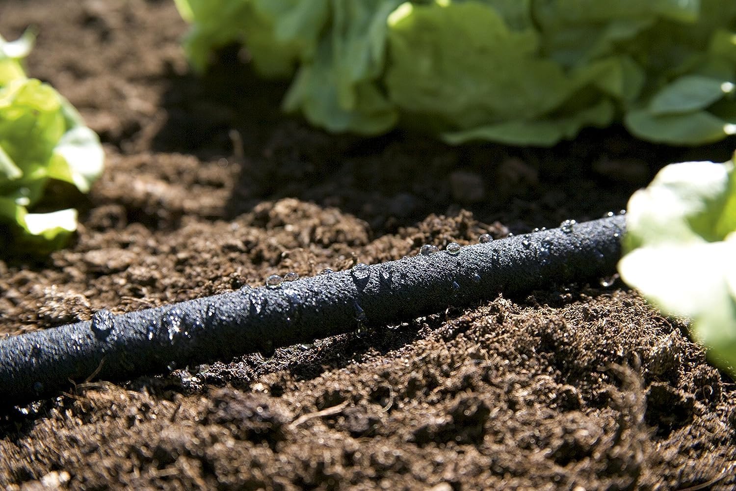 Gardena Soaker Hose - 15m Water-Saving Irrigation Hose for Gardens & Plant Beds | Adjustable Up to 70% Water Savings | Easy to Use Drip Hose for Vegetable Gardens, Flower Beds & Landscaping