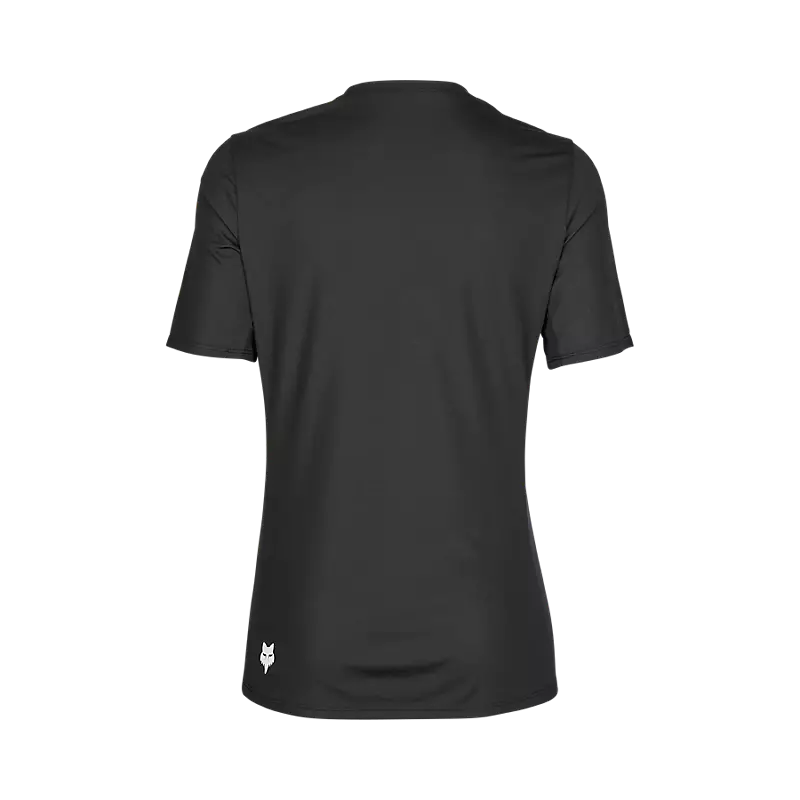 Fox Women's Ranger SS Jersey Wordmark 2024 - Breathable Performance Shirt for Cycling, Running & Outdoor Sports