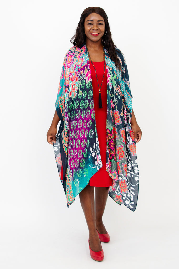 Darcy Fleuri One Size Floral Print Dress - Perfect for Casual Outings, Parties, and Special Occasions