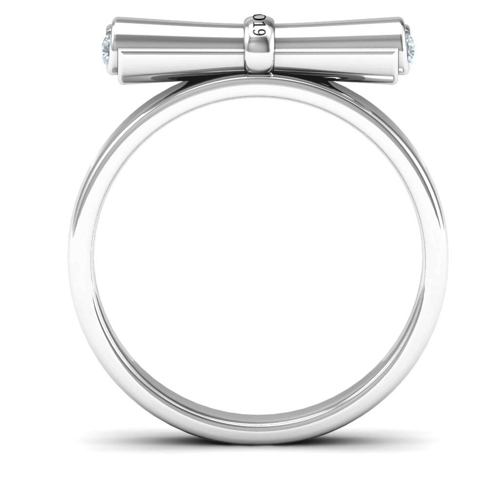 JEWLR Sterling Silver Graduation Ring for Diploma Scroll - Elegant & Durable Jewelry for Graduates, Perfect for Commencement Ceremonies & Academic Achievements