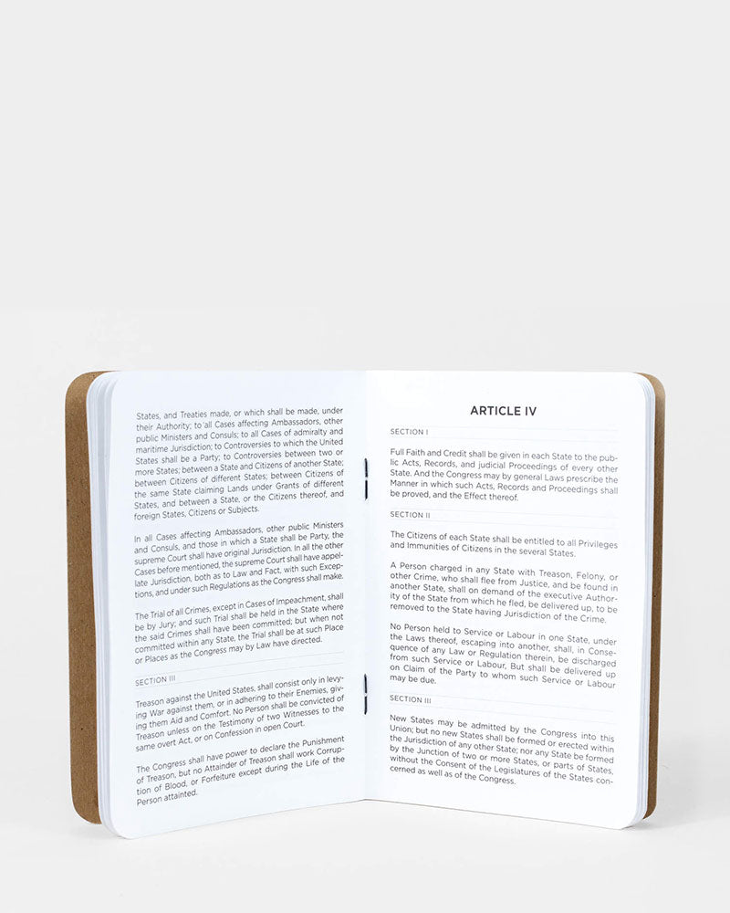 Pocket Sized United States Constitution Book - Compact & Portable for Easy Reference - Perfect for Students, Lawyers & History Enthusiasts