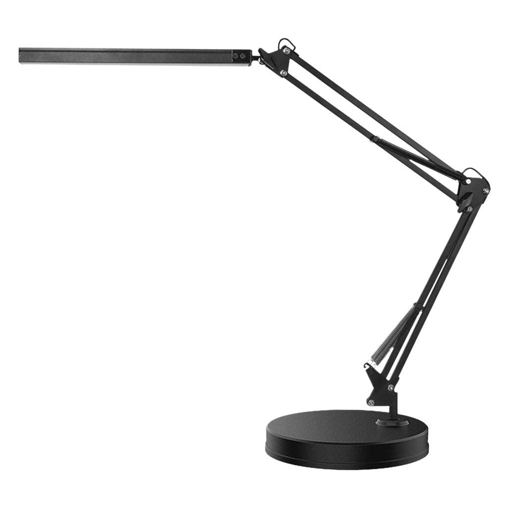 Foldable LED Desk Lamp with 3 Color Modes - Adjustable Study Light for Office, Reading & Nightstand Use