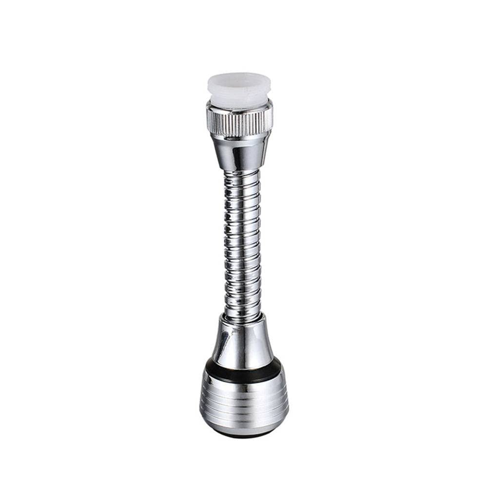 360-Degree Rotating Kitchen Faucet Adapter - High Pressure Water Saving Spray Nozzle for Sink, Bathroom & Shower - Perfect for Washing Dishes, Cleaning Vegetables & Bathing Pets