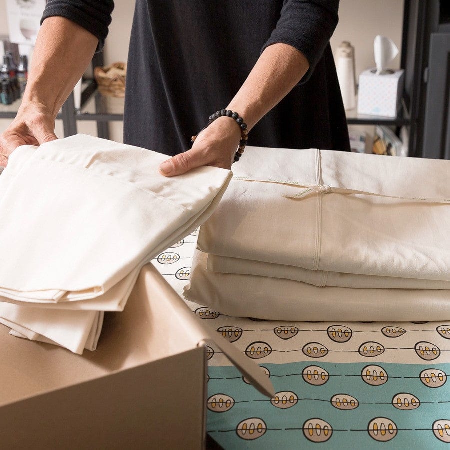 Organic Hemp & Cotton Sheet Set - Single Size, Breathable & Hypoallergenic Bedding for Eco-Friendly & Comfortable Sleep - Perfect for Allergy Sufferers & Sustainable Home Decor