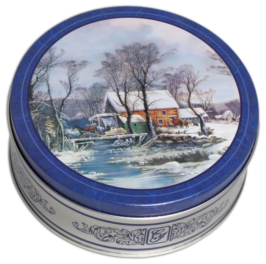 Scott's Cakes Milk Chocolate Covered Oreos - Gourmet Chocolate Cookies in Collectible Homestead Tin - Perfect for Gifts, Parties & Holiday Treats
