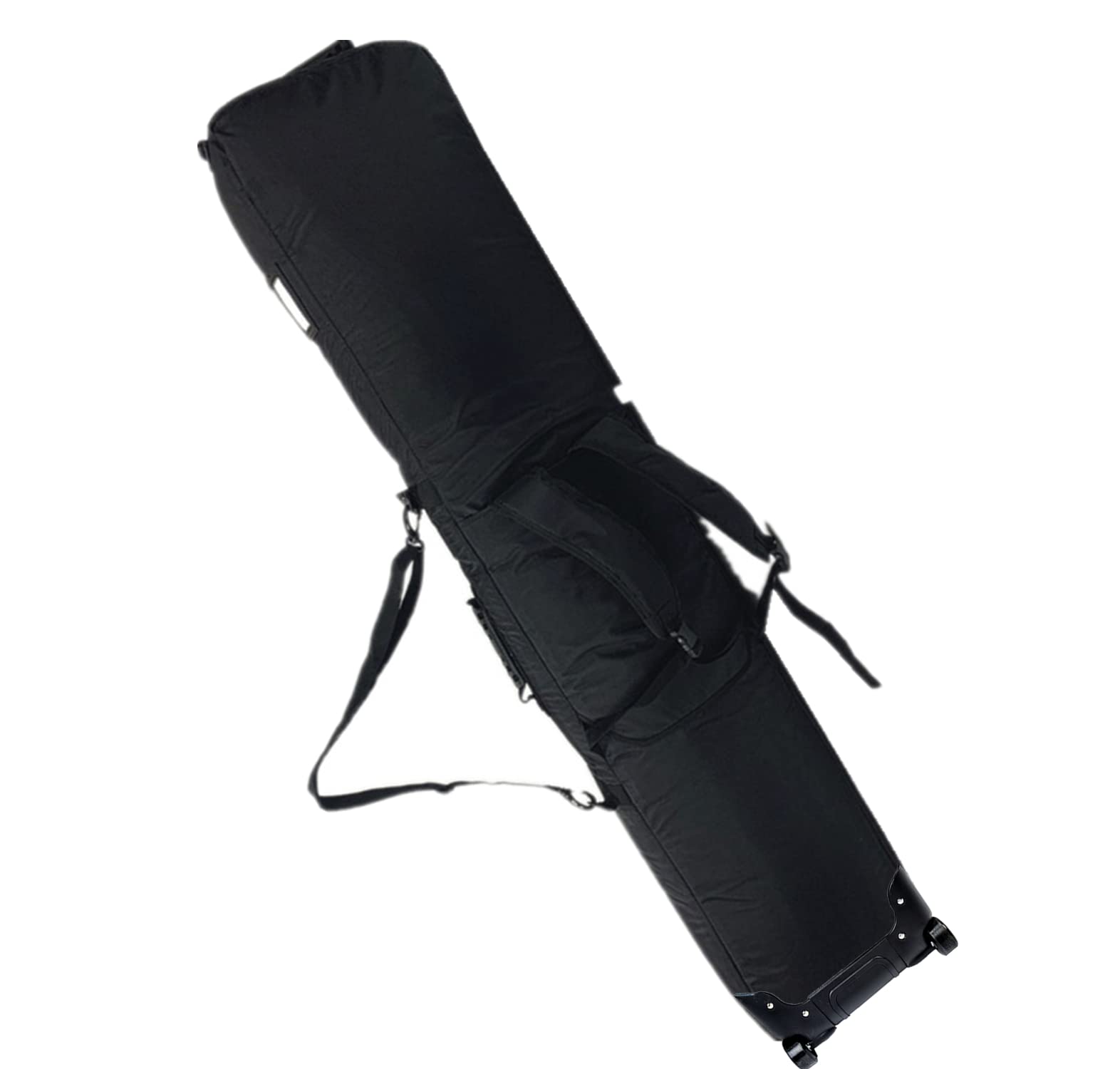 UNISTRENGH 2 in 1 Padded Snowboard Bag with Wheels - Waterproof Ski & Snowboard Travel Bag for Men Women - Perfect for Air Travel, Mountain Trips & Equipment Storage