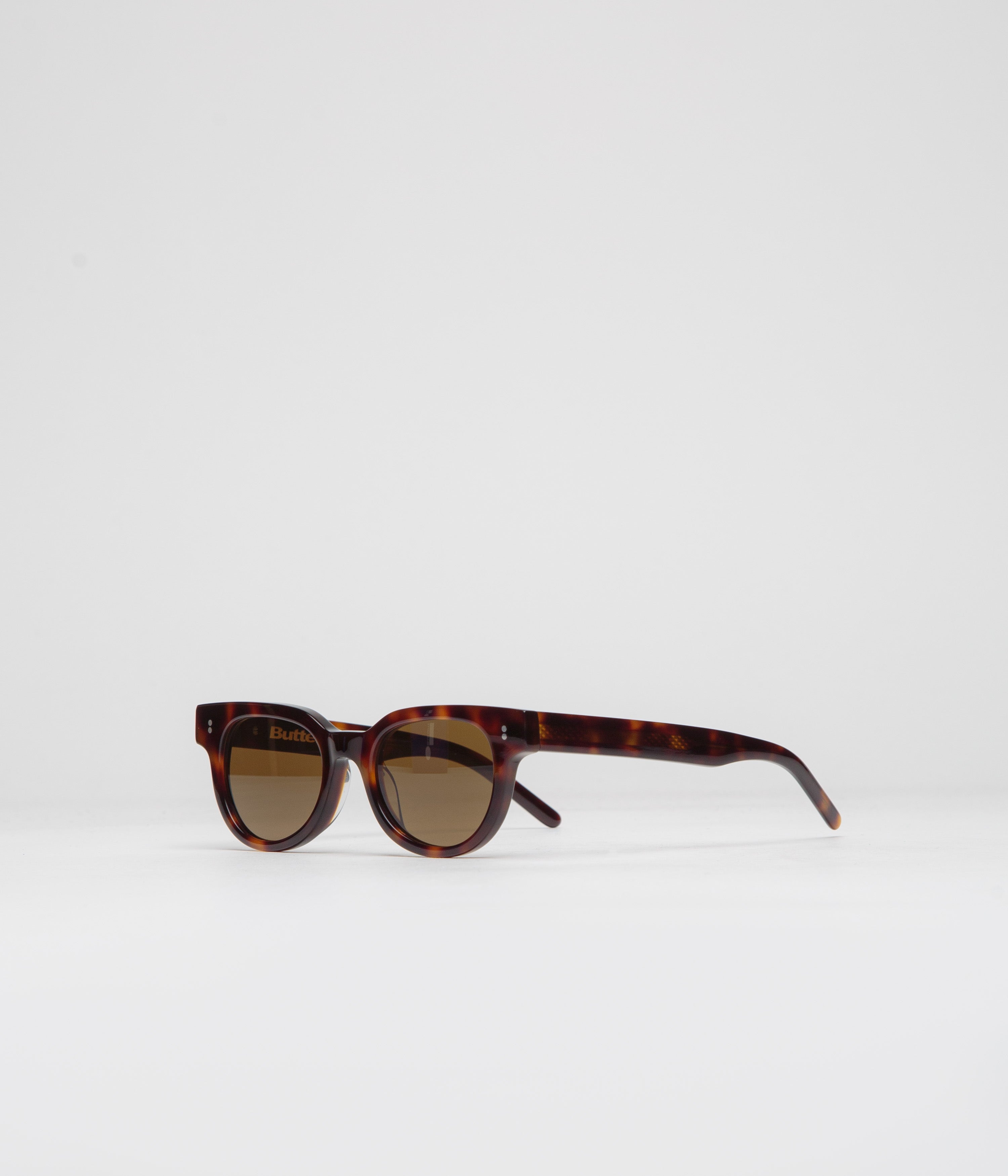 Butter Goods x Blue Note Conquistador Sunglasses - Tortoise Shell Frame Vintage Style for Men & Women - Perfect for Outdoor Activities, Beach, Driving and Fashion Accessories