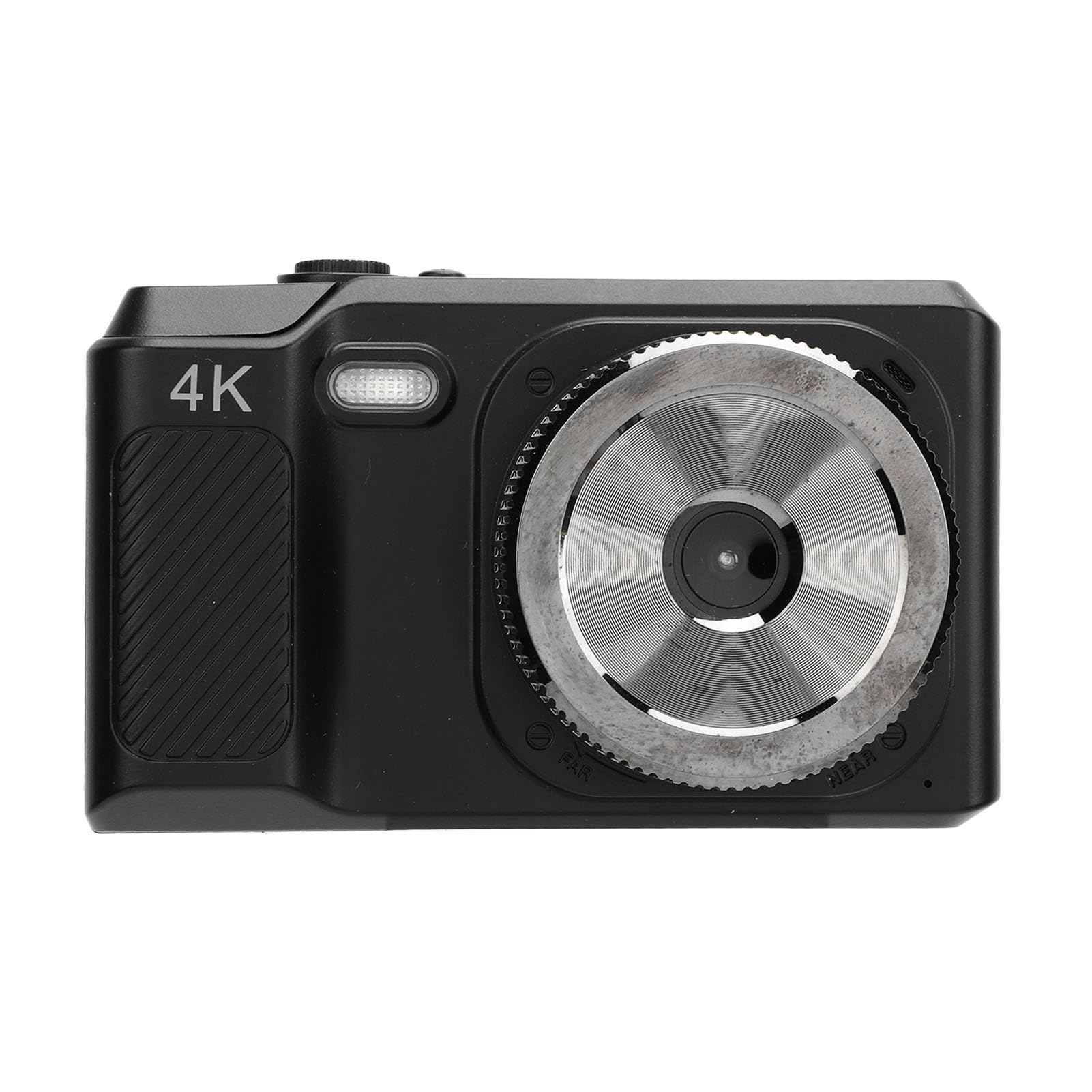 1080P 68MP HD Digital Camera with 16X Zoom & Anti-Shake - Compact Point and Shoot Camera for Kids, Teens & Beginners - Perfect for Travel, Parties & School Projects (Black)