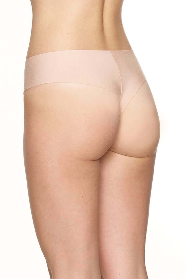 Butter Mid Rise Thong - Comfortable Seamless Underwear for Women | Perfect for Everyday Wear, Yoga & Workout