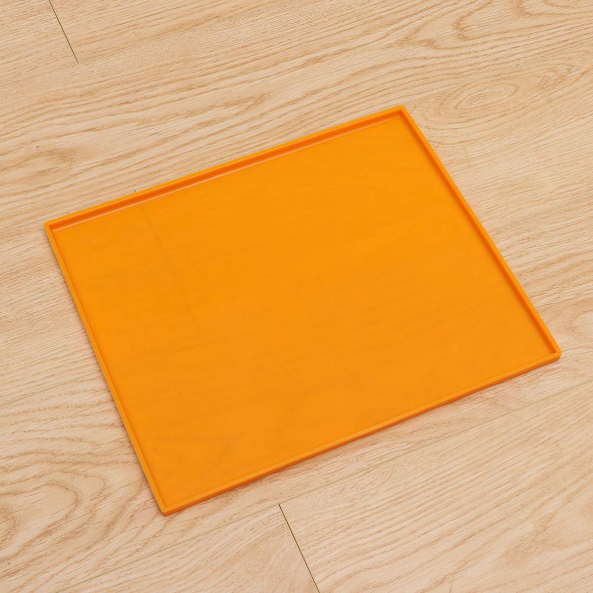 iplusmile Large Non-Slip Rubber Pet Feeding Mat - Waterproof Dog Food Tray, Cat Bowl Mat for Floors, Cars & Homes | Durable Placemat for Pet Food, Water Bowls & Trash Can | Perfect for Indoor, Outdoor & Travel Use