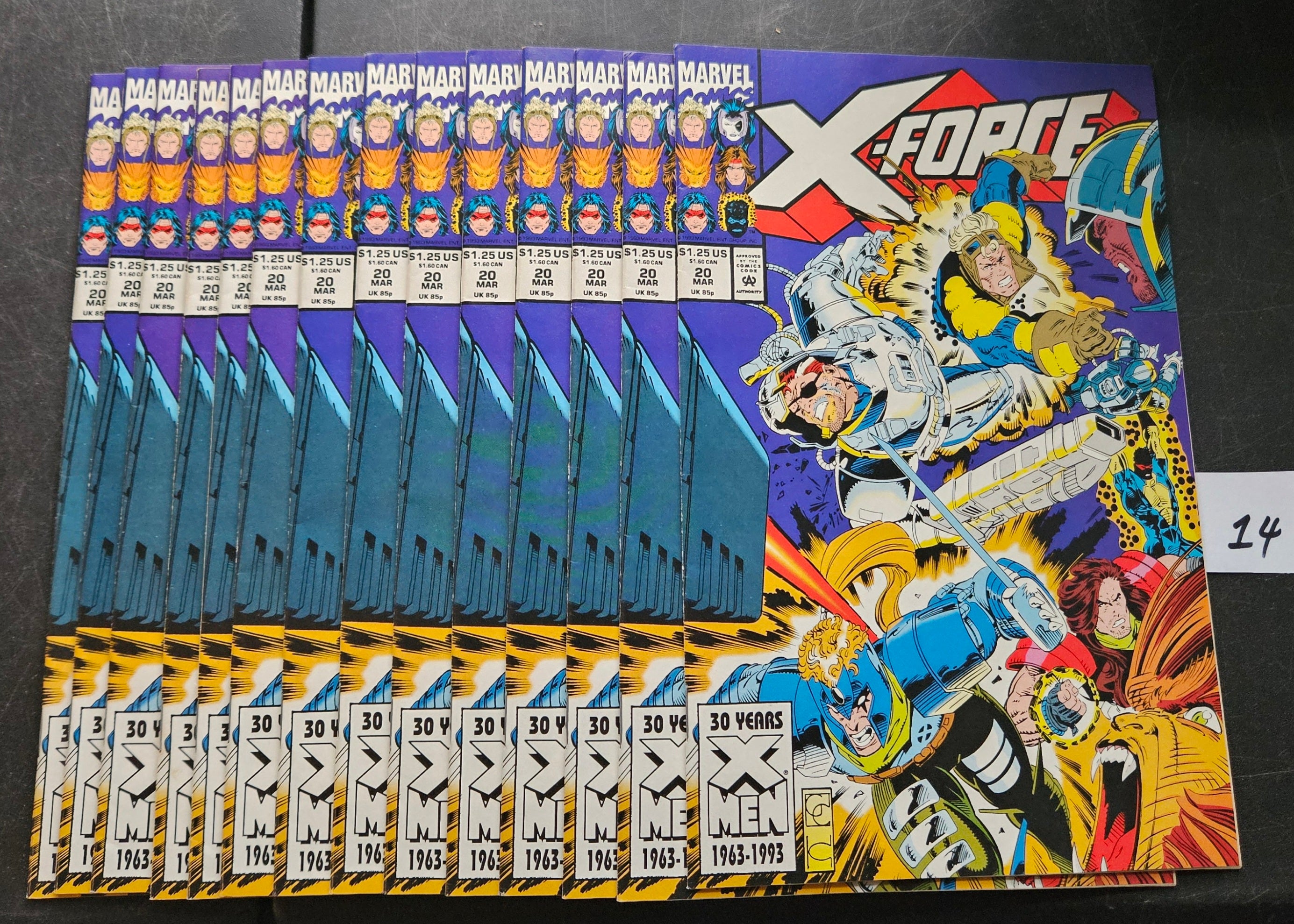 X Force #20 March 1993 Marvel Comics - Rare Collectible Comic Book for Superhero Fans & Collectors | Perfect for Display, Gifts, and Investment