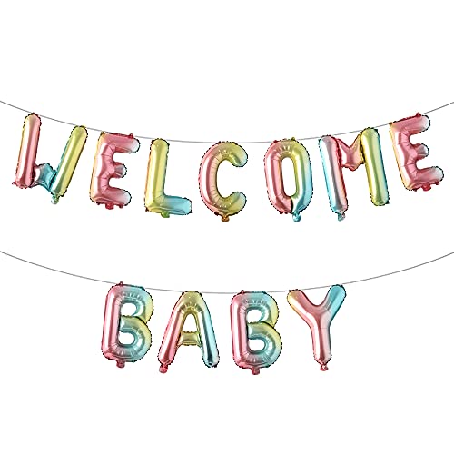 Welcome Baby Rainbow