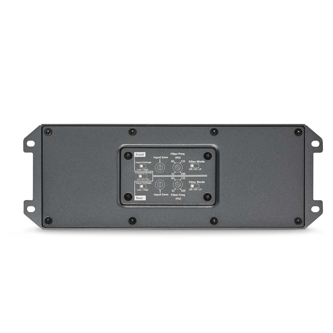 JL Audio MX280/4 MX Series Class D Full Range 4 Channel Car Amplifier - 70W x 4 RMS Power - Marine & Auto Audio System Upgrade for Boats, Cars, Trucks & SUVs