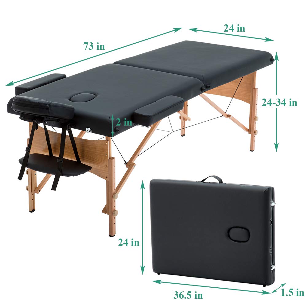 Portable Professional Folding Massage Bed 84