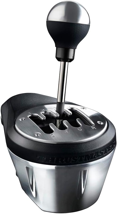 TH8A ADD ON SHIFTER - High Precision Sim Racing H Pattern Shifter for PC & PS4/PS5 - Perfect for Realistic Driving Games Like Assetto Corsa & Gran Turismo