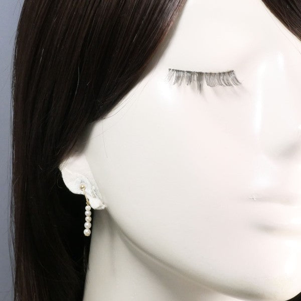 18K Yellow Gold Pearl Earrings for Women - Elegant & Timeless Jewelry Gift for Weddings, Parties & Special Occasions