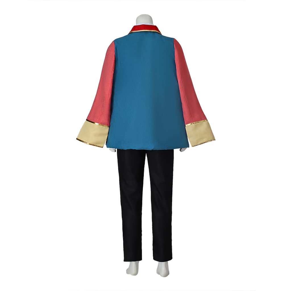 Men's Anime Cosplay Costume Jacket & Accessories Full Set - DIY Cosplay Outfit for Conventions, Halloween & Themed Parties