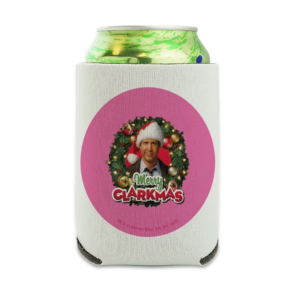 Christmas Vacation Merry Clarkmas Can Cooler - Insulated Collapsible Drink Sleeve for Beer & Soda - Perfect for Holiday Parties, BBQs & Outdoor Adventures