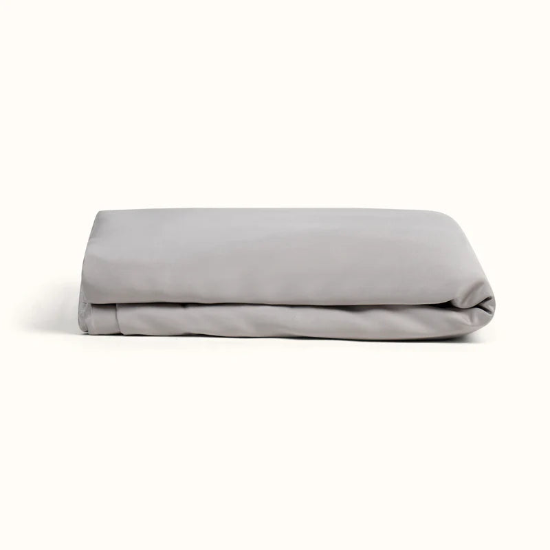 Premium Gray Bamboo Duvet Cover Set - Queen Size, 100% Organic Bamboo Fabric, Soft & Breathable Bedding - Perfect for Cozy Nights, Guest Rooms & Eco-Friendly Home Decor