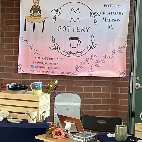 Custom Vinyl Banner Printing - Personalized Indoor/Outdoor Large 10'x10' Party Decoration for Business Events, Birthdays & Celebrations | Durable Weatherproof Signage for Storefronts, Trade Shows & Backyard Parties