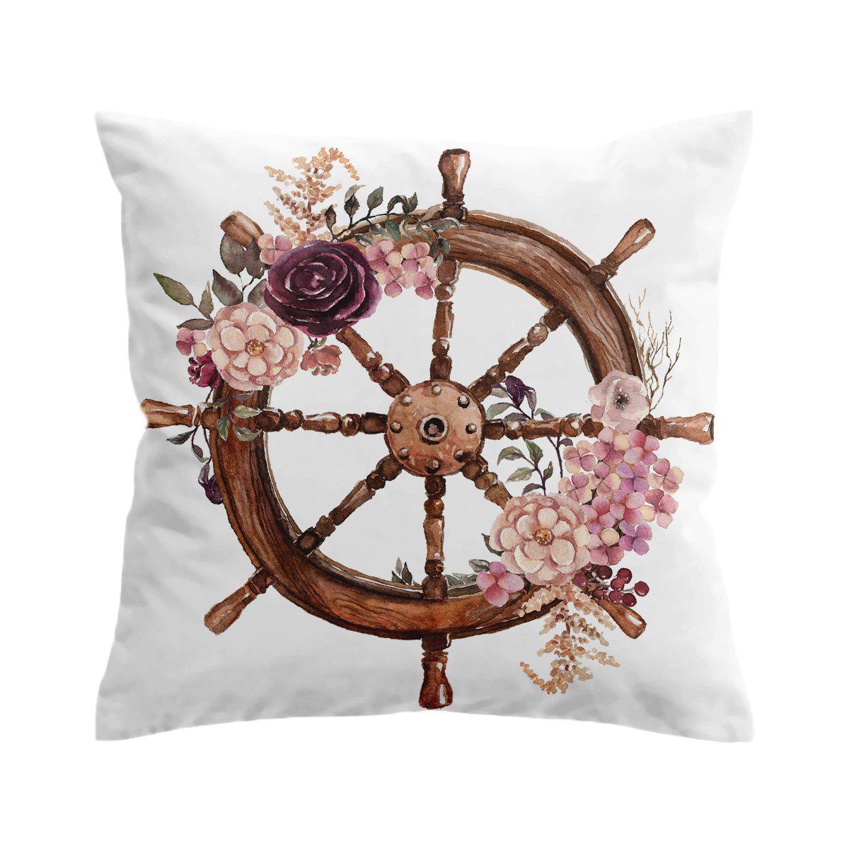 Floral Print Pillow Cover for Home Decor - Soft & Stylish Cushion Case for Living Room, Bedroom, or Sofa