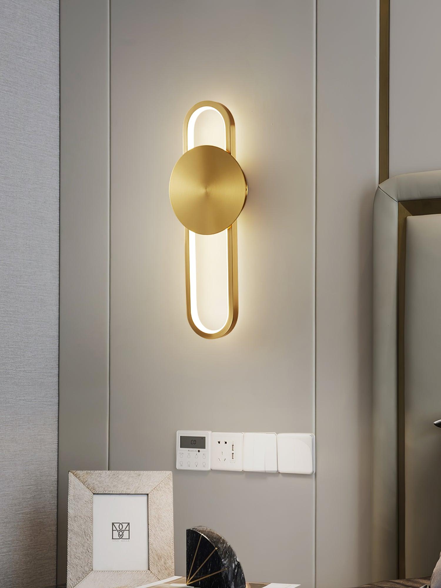 Modern Allen Wall Lamp - Sleek LED Sconce Light Fixture for Bedroom, Living Room & Hallway - Energy Efficient Indoor Lighting Solution for Home Decor