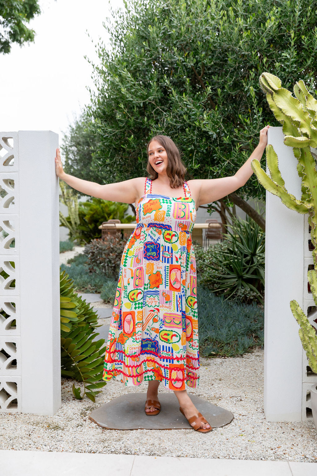 Angel Maxi Dress in Spicy Margs - Elegant Flowy Long Dress for Women | Perfect for Summer Parties, Beach Vacations & Date Nights