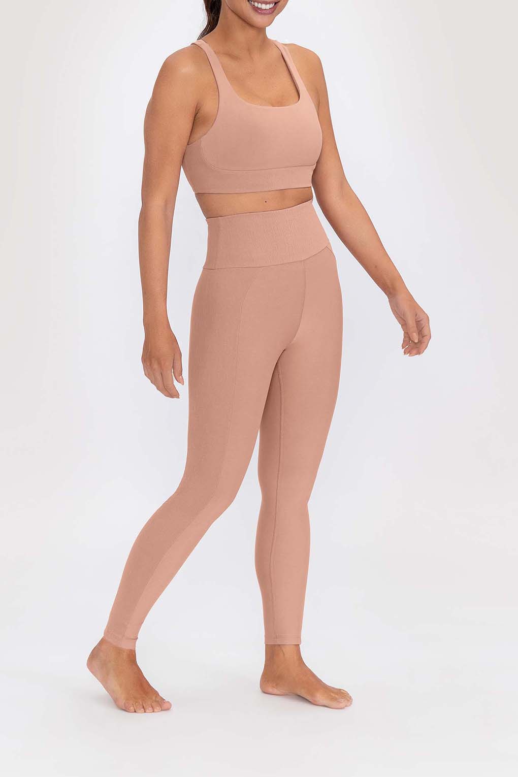 Premium Jacquard Bio Neo Leggings for Women - High Waist Yoga Pants with 4-Way Stretch - Perfect for Workouts, Running & Lounge Wear