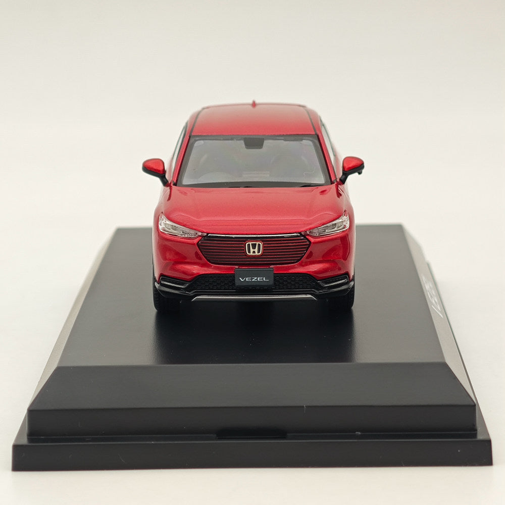 1/43 Scale Honda VEZEL e:HEV Z Premium Crystal Red Diecast Model Car - Hobby Japan HJ432002RM - Collectible Miniature Vehicle for Display & Gifts