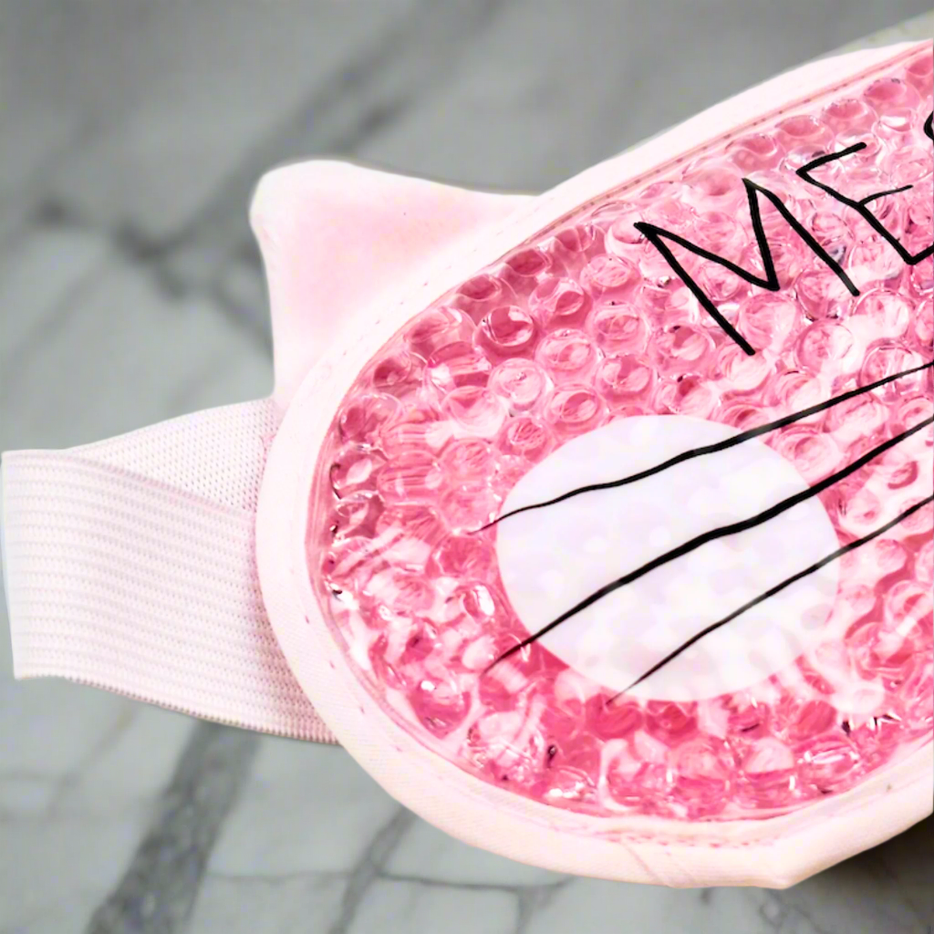 Meow Chill Out Gel Mask for Cats - Cooling Pet Mask for Stress Relief & Anxiety - Perfect for Grooming, Vet Visits & Travel