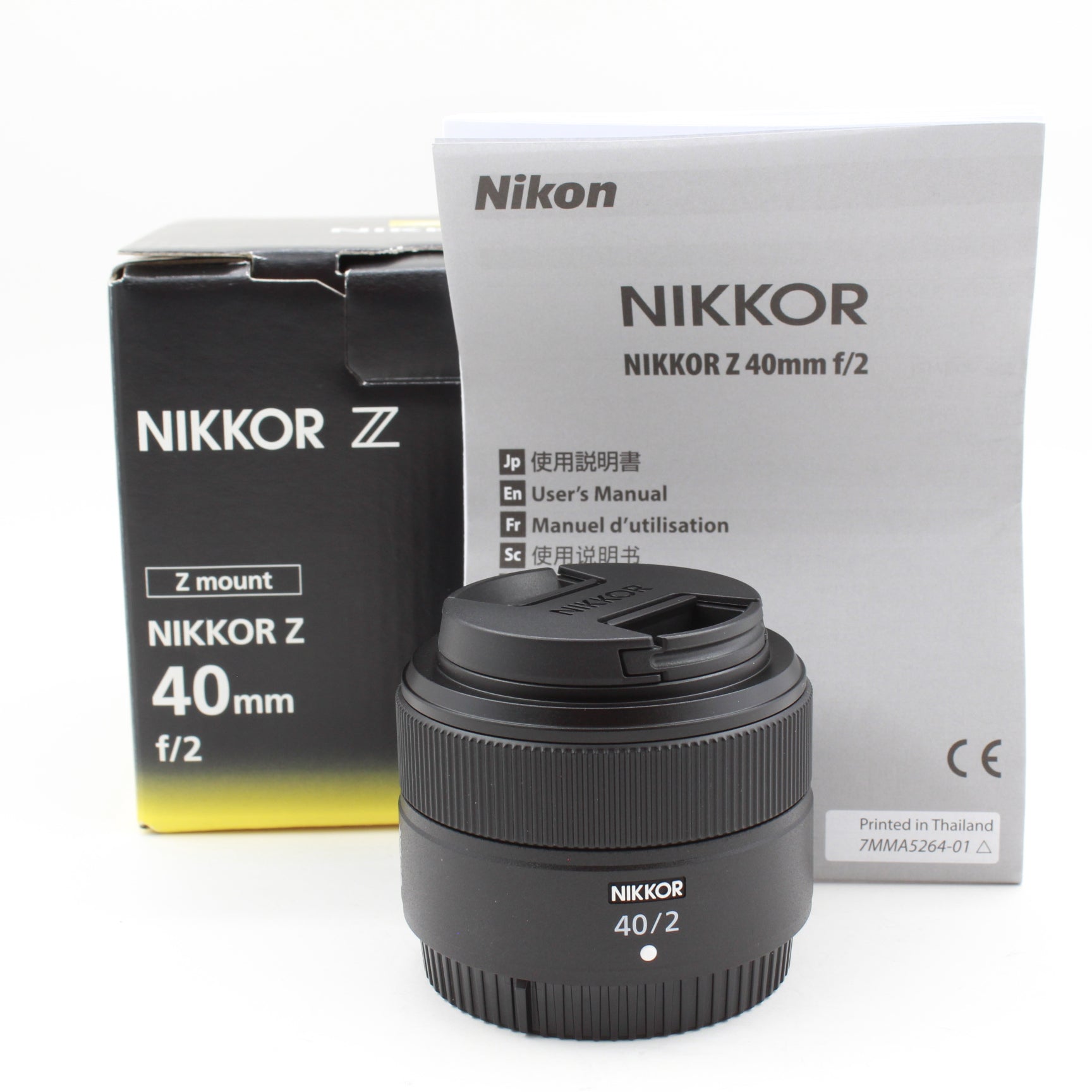 Nikon NIKKOR Z 40mm f/2 Lens - Excellent Open Box Condition | Perfect for Portrait & Street Photography