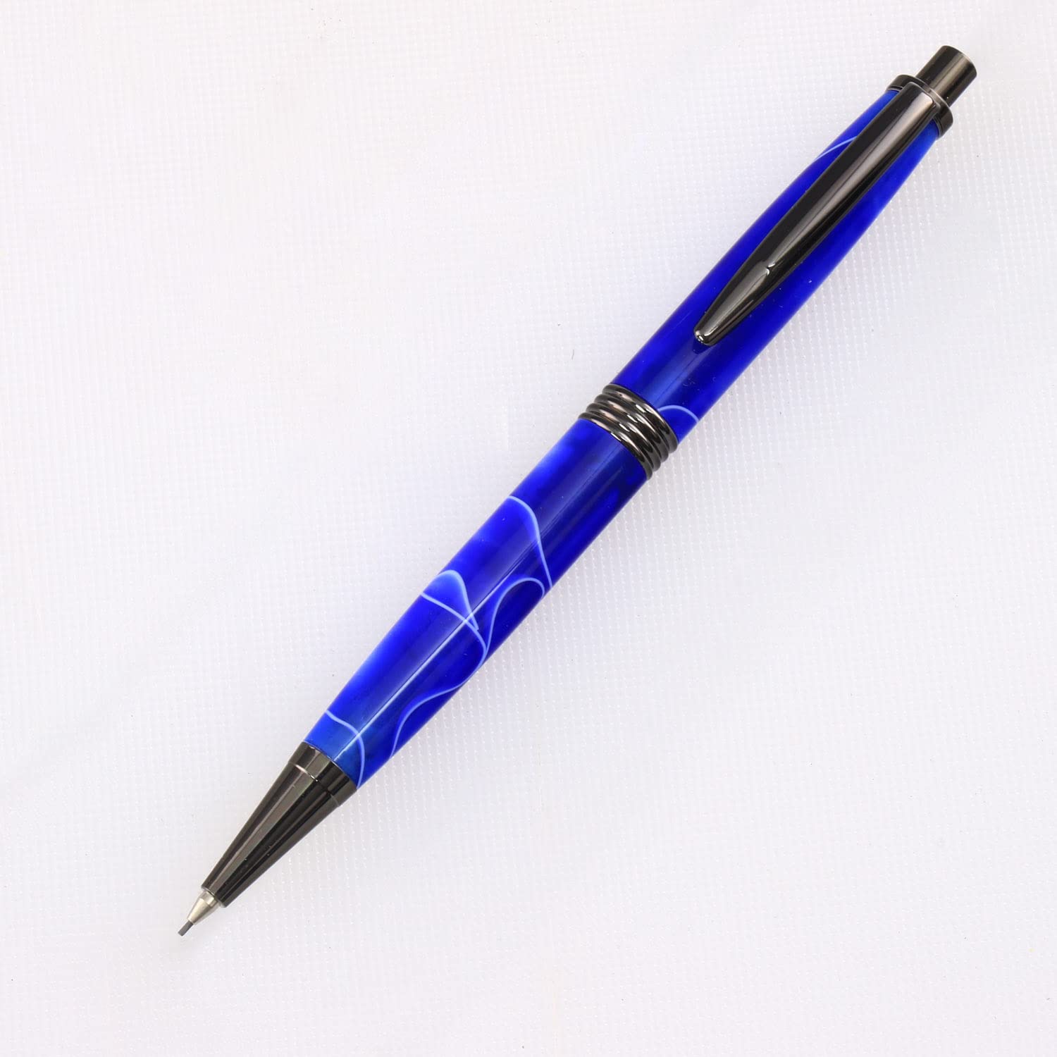 Premium Gun Metal Streamline Pencil Kit - 10 Pack for Office, School & Art Projects | Smooth Writing Mechanical Pencils for Professionals & Students