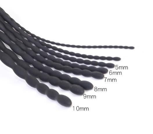 6 PCS Urethral Sounding Beads Set - Stainless Steel Urethral Dilator Plug for Men's Urinary Health & Sensual Pleasure - Perfect for Medical Use & Adult Play