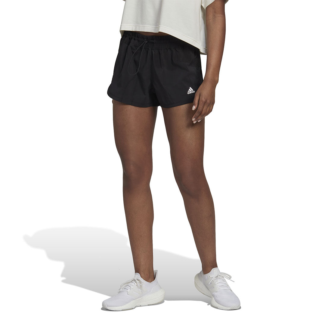 Adidas Women's Perforated Pacer Running Shorts - Lightweight Breathable Workout Shorts for Running, Gym & Yoga (HD3925) | Perfect for Summer Sports & Active Lifestyle