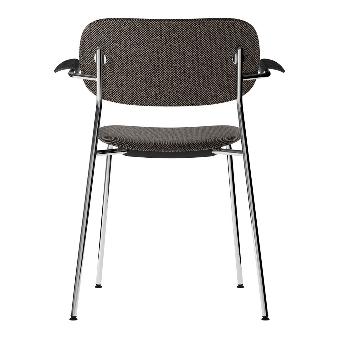 Co Dining Chair with Armrests - Fully Upholstered Modern Dining Chair for Kitchen, Dining Room & Breakfast Nook - Comfortable & Stylish Seating Solution