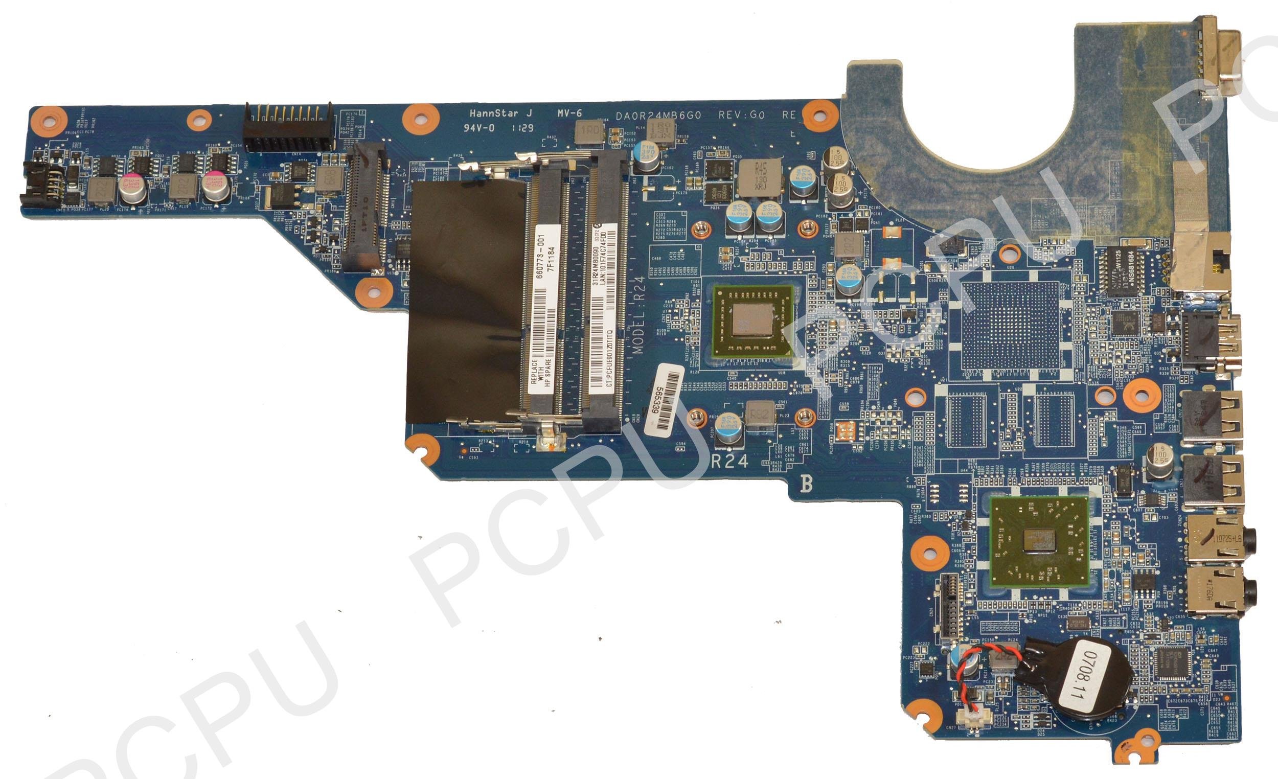 HP G7 Laptop Motherboard 660773-001 with AMD E450 1.66GHz CPU - Replacement Part for HP Laptops, DIY Repair & Upgrade Solution for Home Office and Business Use
