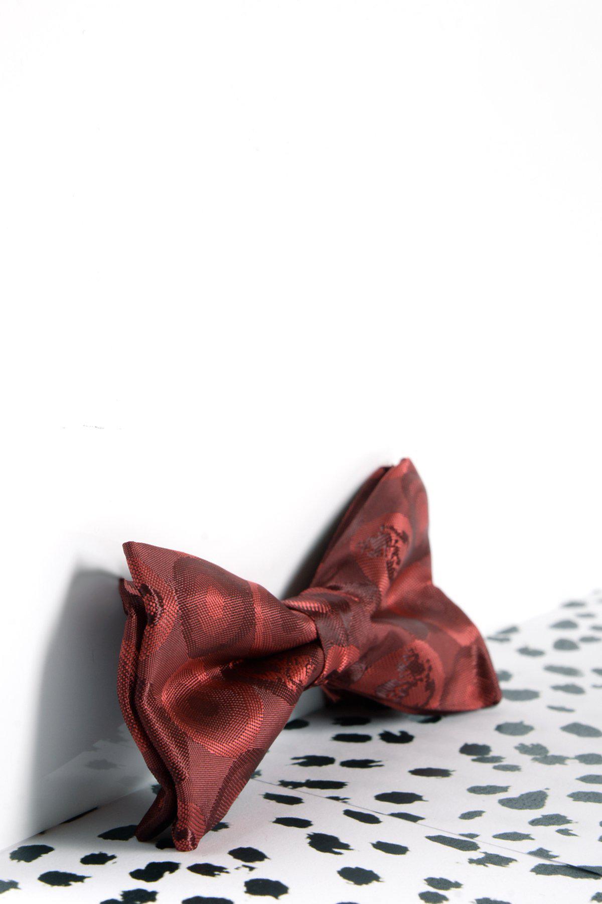 Kids' Wine Bubble Print Bow Tie - Stylish & Fun Accessory for Boys' Parties, Weddings & Special Occasions