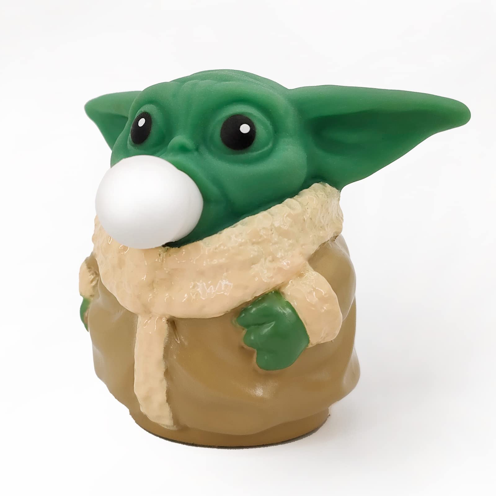 **Baby Yoda Squeeze Bubble Fidget Toy - Anti-Stress Anxiety Relief for Kids & Adults - Fun Pop It Sensory Toy for Relaxation & Focus - Perfect Gift for Star Wars Fans (Use at Home, Office, School, Travel)**