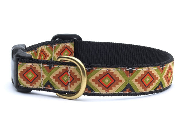 UpCountry Navajo Dog Collar - Durable & Adjustable Pet Collar for Medium & Large Dogs - Perfect for Walking, Training & Outdoor Adventures