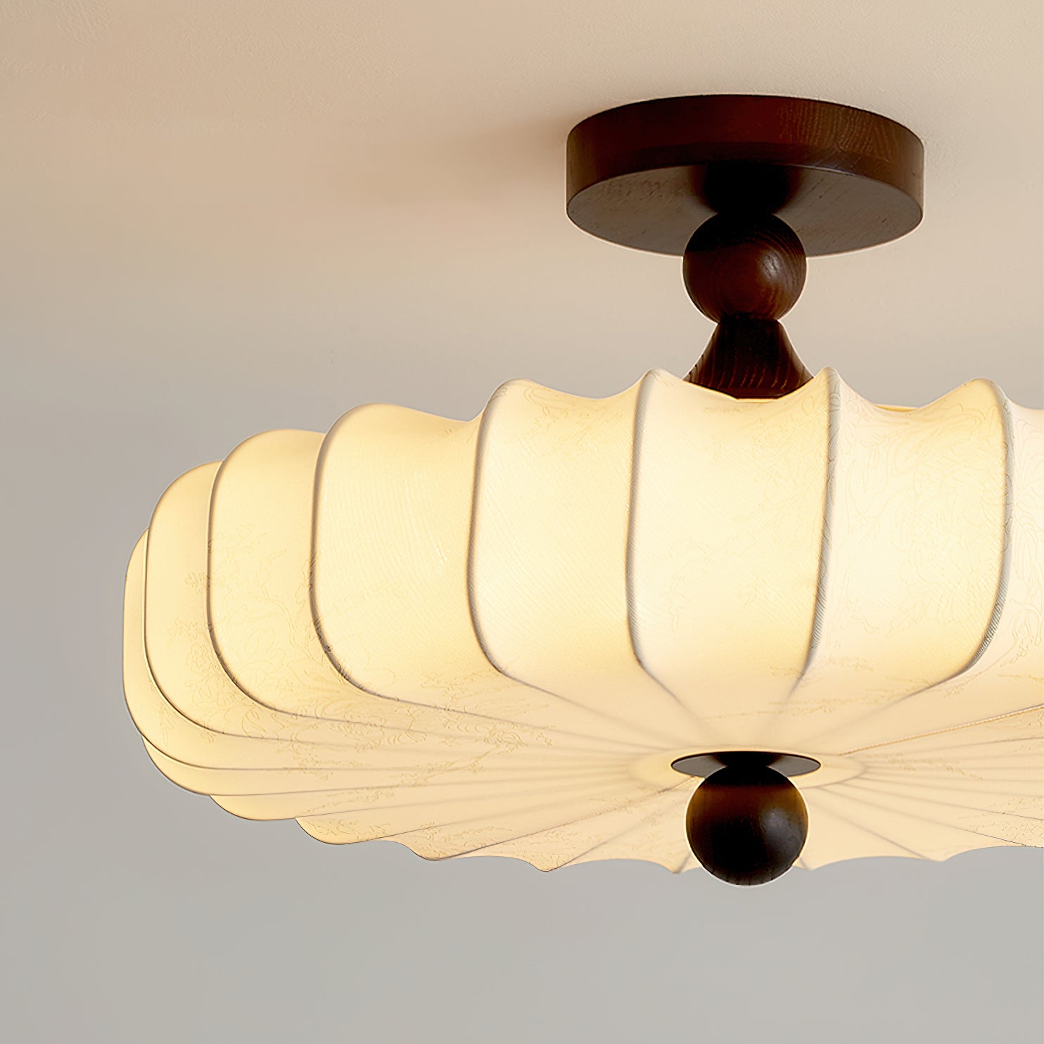 Anela Modern Ceiling Light Fixture - Energy Efficient LED Flush Mount Lighting for Bedroom, Living Room, Kitchen & Hallway - Dimmable Bright White Light (3000K-6000K) - Easy Installation Home Decor
