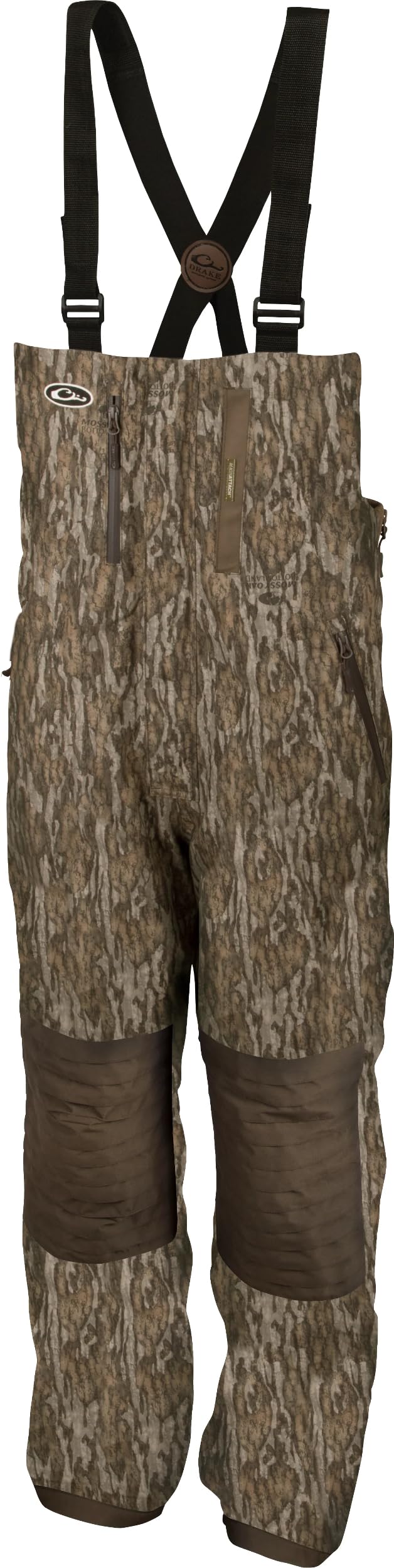 Drake Men's Guardian Flex Insulated Bib Overalls - Waterproof Winter Work Pants for Cold Weather - Durable Snow Bibs for Construction, Hunting & Outdoor Activities