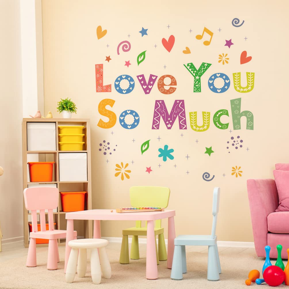 DEKOSH Peel and Stick Wall Decals - Removable Home Decor Stickers for Bedroom, Living Room, Nursery & Office - Easy DIY Wall Art for Home Interior Design